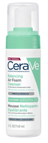Mousse Detergente Riequilibrante Pelli Normali e Miste - Cerave - 148 ml - Detergente schiumogeno con ceramidi e niacinamide
